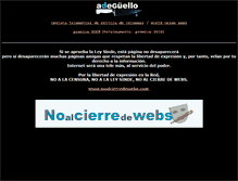 Tablet Screenshot of adeguello.net